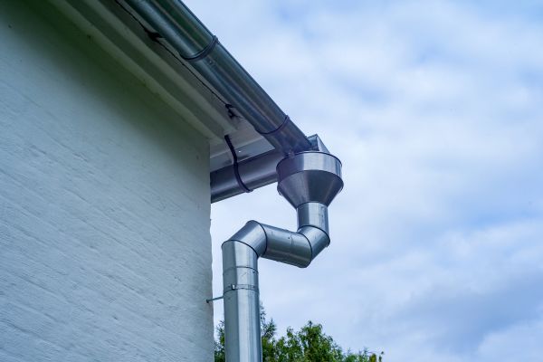 Metal Downspout Replacement in Jonesboro